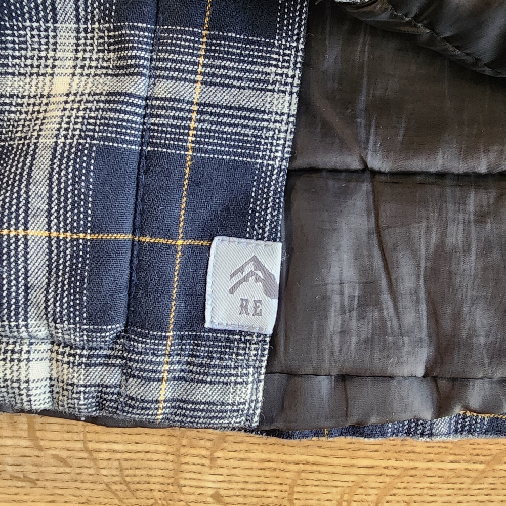Rugged Elements Utility Jacket Men Size XL Plaid Camping Cotton Blend - Picture 4 of 16